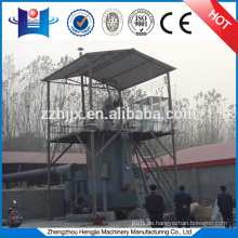 Blind coal gasifier system for steel heating furnace